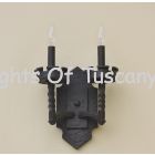 Gothic Wall Light, Iron Gothic Wall Sconce, Castle Wall Light, Castle Wall Sconce, Movie Set Lighting, Medieval Style Lighting, Iron Wall Light, Castle Torch Lighting, Iron Candle Light, Castle candle light, Enchanted Iron wall light, Rustic iron wall lig