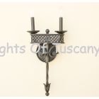 Tuscan Style Wrought Iron Wall Lamp 5523