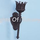 Gothic wall sconce -Wrought Iron