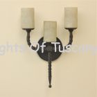 5279-3 Spanish Style Wrought Iron Wall Light