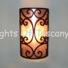 Spanish Revival wall sconce