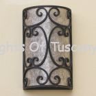 Spanish Revival style wall sconce fixture
