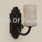 5313-1 Mediterranean - Spanish Style Wrought Iron Indoor Wall Sconce Light