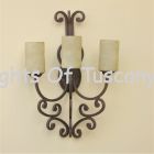 5376-3  Tuscan Style Wrought Iron Wall Light