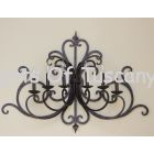 5390-6 Tuscan Wrought Iron Wall Sconce