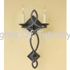 5906-2 Medieval Gothic Style Iron Wall Sconce