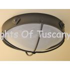 6625-2 Spanish Contemporary Style Flush Ceiling Light