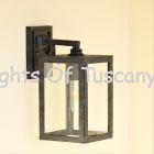 Modern Wall Light, Iron Wall Light, Contemporary Outdoor Light, Square Outdoor Wall Light, Iron Wall Light, Rustic Wall Light