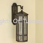 6982-1 Spanish-Contemporary Wrought Iron Outdoor Lighting Fixture