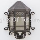 7020-1 Outdoor Spanish Style Iron Pocket 