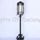 7026-1P Spanish Colonial Style Pole Post Light Lantern