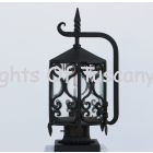 Outdoor Post Lighting-Hand Forged-Wrought Iron
