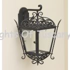 7132-1 Spanish Revival / Mediterranean Style Wrought Iron Outdoor Wall Light