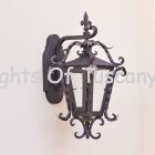 Mediterranean Wrought Iron Outdoor Light 7232-1