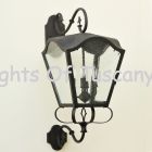 Spanish/Mediterranean Style Wrought Iron Outdoor Light