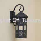 7288-1 Spanish Quatrefoil Wall Lantern
