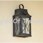 French Lantern Style Outdoor Pocket Wall Light