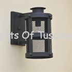 7412-1 Contemporary Wrought Iron Outdoor Light