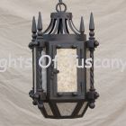 Gothic-Medieval Castle-Hand-Forged Wrought Iron-Lantern