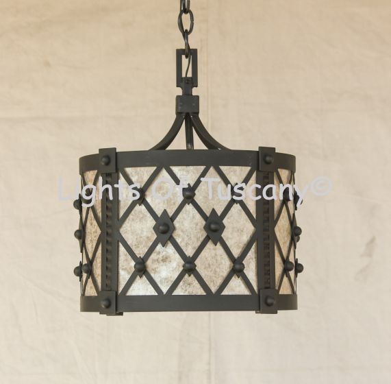 Contemporary Gothic Drum Pendent 2364-1