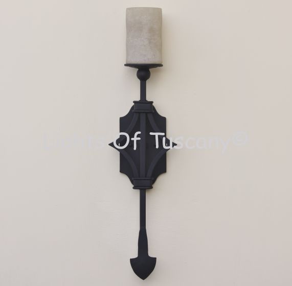 Tuscan wall sconce