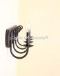 5553-4 Contemporary Rustic Bathroom Iron Vanity Light