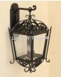 7133-3 Wrought Iron Outdoor Wall Light