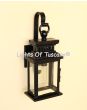 7742-1 Mediterranean Contemporary Outdoor Iron Wall Lantern
