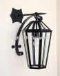 8127-1 Contemporary Outdoor Iron Wall Light