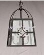 Hanging Tuscan Wrought Iron Lantern Style Rustic Light