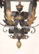 2512-6 Classical Italian Antique Style Wrought Iron Chandelier