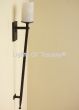 5023-1 Rustic Spanish Style Spear Torch Light with Glass Candle