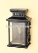 7742-1 Mediterranean Contemporary Outdoor Iron Wall Lantern