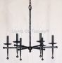 1456-6 Wrought Iron Rustic Country Italian Style Chandalier