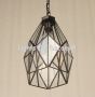 6350-1 Contemporary Metal Hanging Lantern