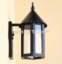 7327-1 Rustic Mediterranean Iron Outdoor Wall Lantern