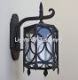 7461-1 Contemporary Spanish Exterior Iron Wall Lantern