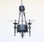 Small Chandelier, Spanish chandelier, Mediterranean Chandelier, Mini Chandelier, Kitchen Island Chandelier, Wrought Iron Chandelier, Custom Chandelier, Medieval Chandelier, old world iron chandelier