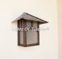 7629-1 Craftsman Outdoor Iron Pocket Wall Light