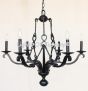 Contemporary Chandelier, Wrought Iron Chandelier, Ralph Lauren Style Chandelier, 6 Light Chandelier, Candelabra Chandelier, Modern Style Chandelier, Dining Room Chandelier, Designer Chandelier, Custom Chandelier, LED chandelier