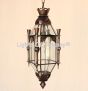 3053-1 Moorish Style Iron Indoor Hanging copper Lantern