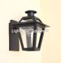6928-1 Contemporary Iron Outdoor Wall Light Lantern