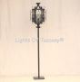 7084-1P Spanish Style Outdoor Pole Light