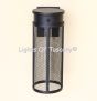 7926-1 Contemporary Dark Sky Outdoor Iron Wall Pocket Light