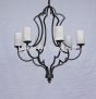 9255-6  Contemporary Style iron Chandelier
