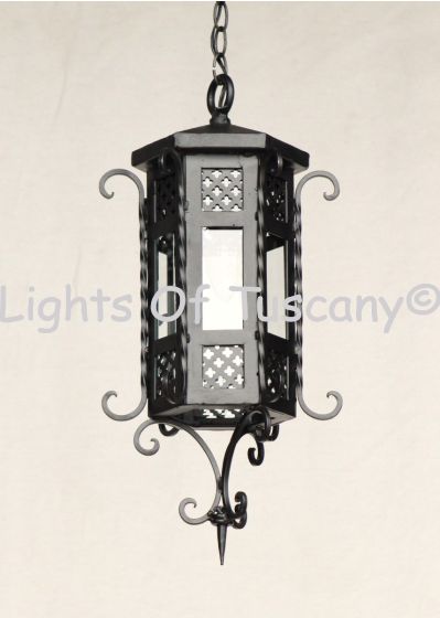 2046-1SM Spanish Colonial Pendant Light