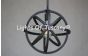 Contemporary mini pendant -Wrought Iron