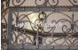 1171-6 Vintage Spanish Style Iron Chandelier