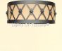 6661-4 Iron Ceiling Flush Mount