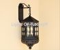 8280-3 Moroccan Moorish Style Hanging Iron Outdoor Hanging Wall Lantern